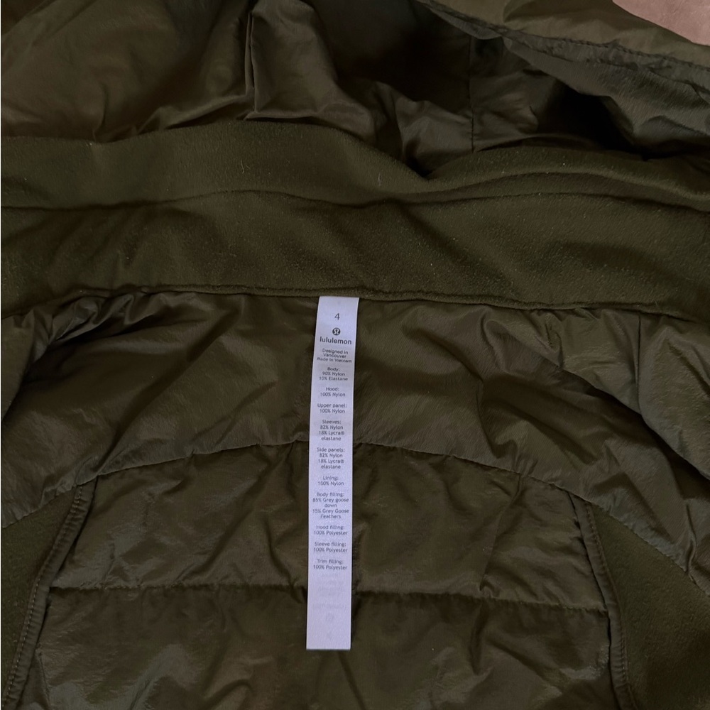 Lululemon Down for it All Jacket - Picture 6 of 6